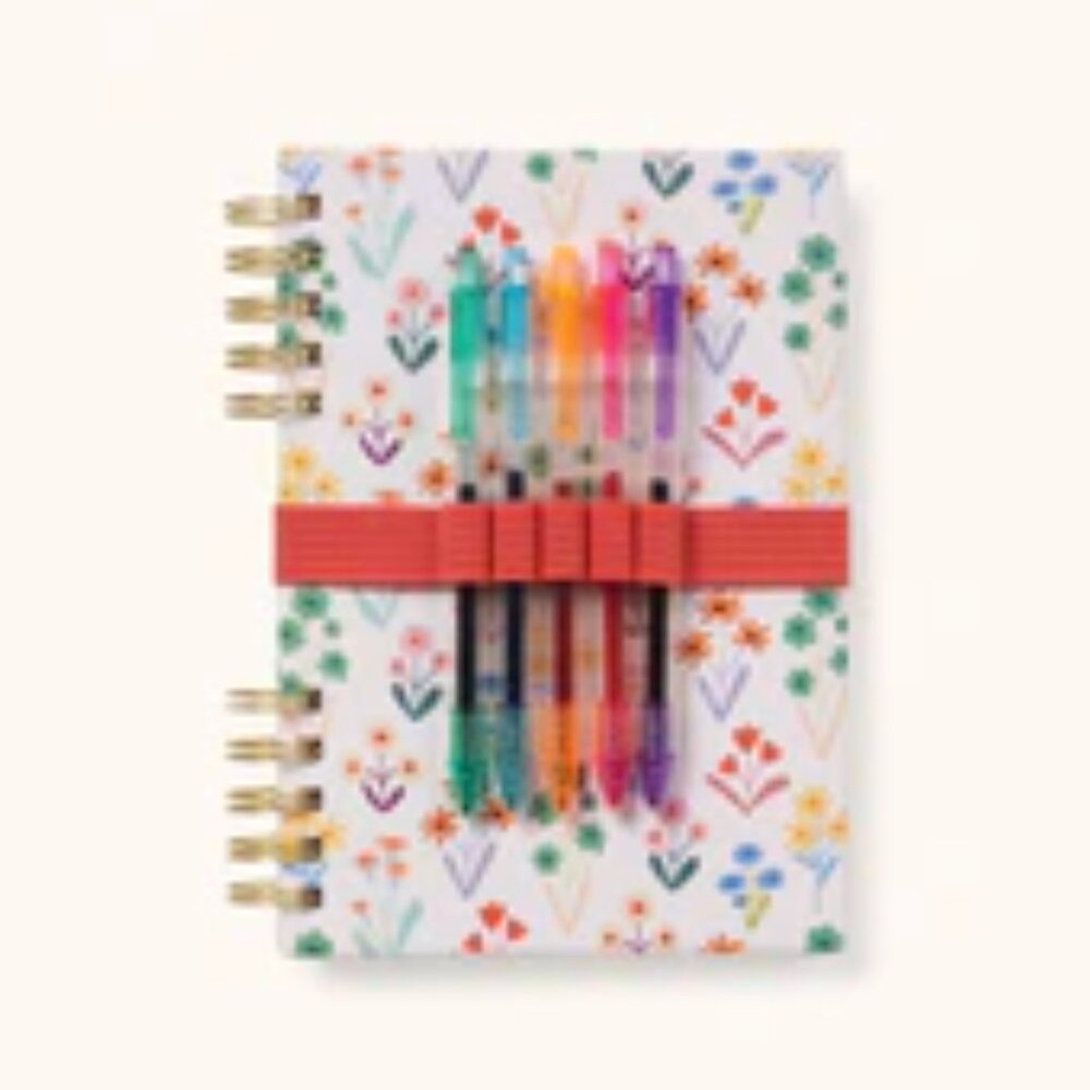 Studio Oh - Meadow Lane Harper Split-Spiral Notebook & Pen Set